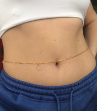 Heart belly chain