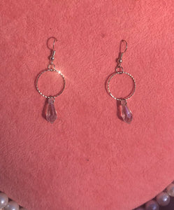 Rain drop earrings