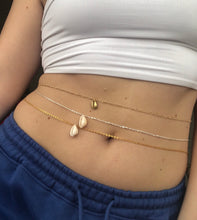 Seashell belly chain