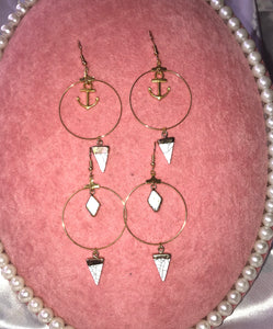 Pendant earrings