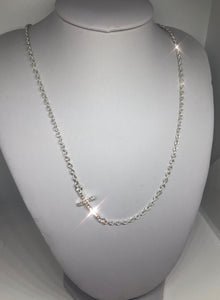 Sparkle cross necklace - Icegoldbyvee