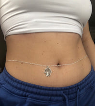 Hand of Fatima belly chain