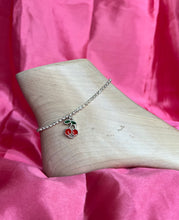 Cherry anklet