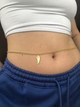 Rose wing belly chain