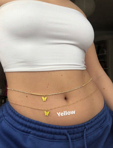 Mariposa belly chain