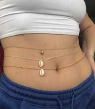 Seashell belly chain