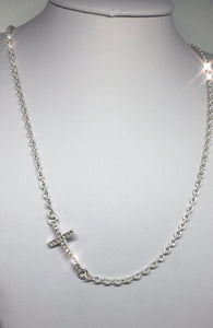 Sparkle cross necklace - Icegoldbyvee