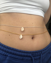 Seashell belly chain