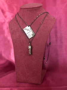 Post card necklace