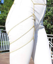 Bella thigh chain - Icegoldbyvee